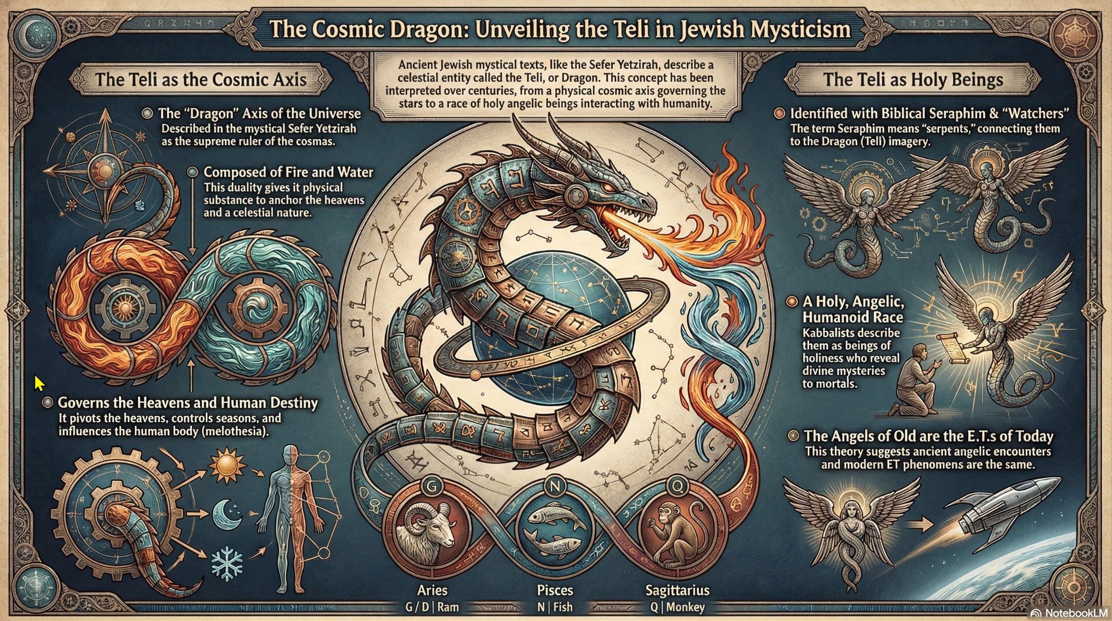 The Dragon of the Fourth Heaven: Shabbatai Donnolo’s Teli Cosmology