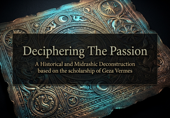 The Psycho Historical – Autopsy of the Passion Based on the Work of Geza Vermes