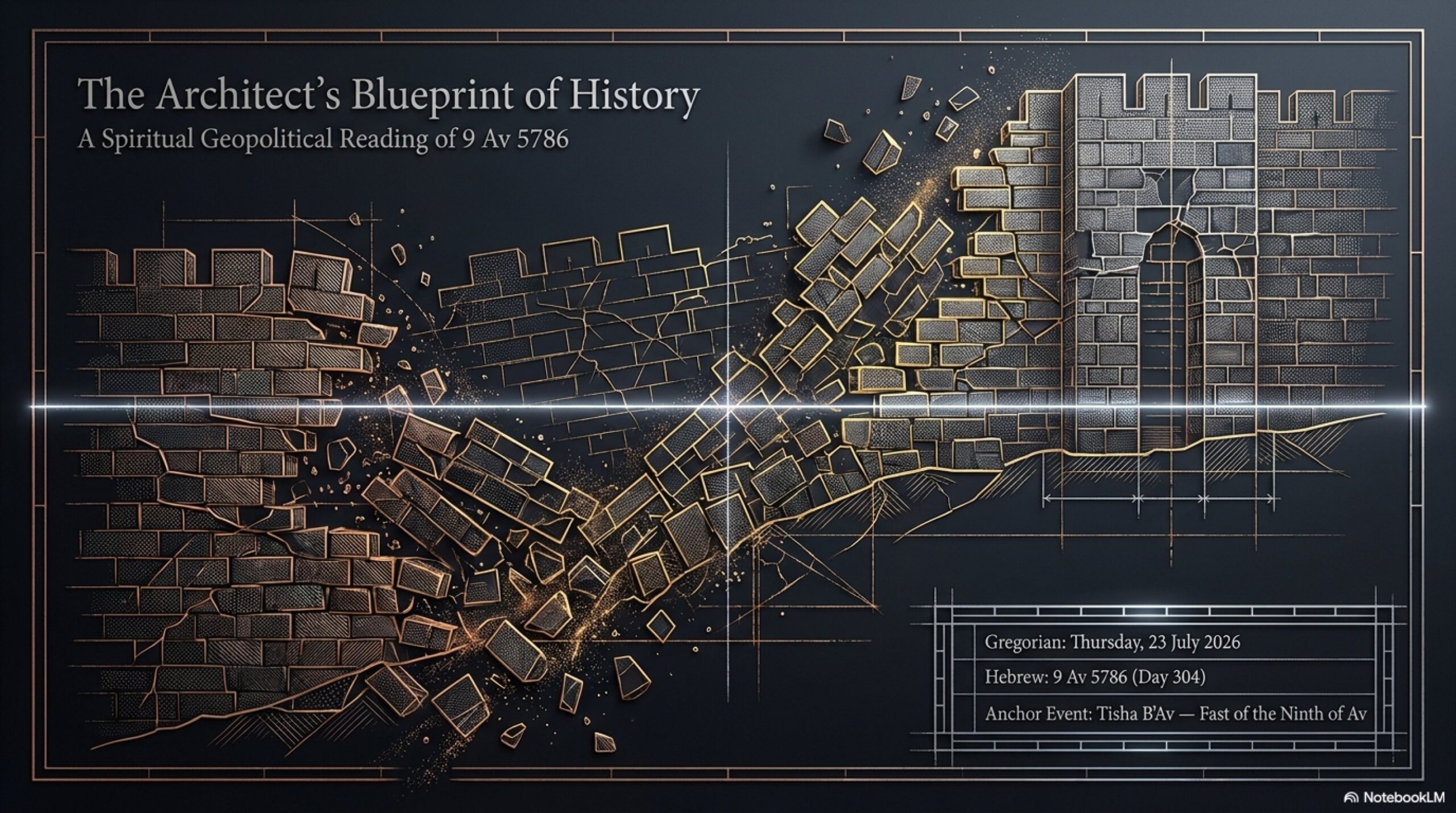 Rachav Daily — 9 Av 5786 — Tisha B’Av: The Day the Wall Laments – The Last in the Rachav Daily Series