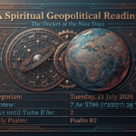 Rachav Daily — 7 Av 5786 — Two Days Before Tisha B’Av: The Courtroom of Justice